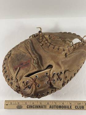 Pcx9 Macgregor Vtg Professional Model Catchers Mitt Grip/ball Control Adj Wrist