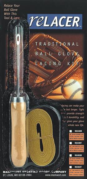 Mlk48t Markwort Relacer Glove Lacing Kit 16-inch Tan Mlk48t Markwort Relacer Glove Lacing Kit 16-inch Tan