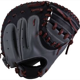 Mfgcadd3100-gy-r-lh Marucci Caddo Series 31inch Solid Baseball Catchers Mitt Throws Left