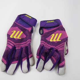 Eqpt-005524 Marucci Gloves - Batting Mens Purple/pink Used Eqpt-005524 Marucci Gloves - Batting Mens Purple/pink Used