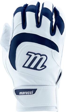 Mbg4sgn Marucci Signature Adult Medium White Navy Blue Sport Activity Glove