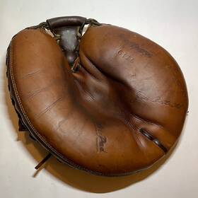 G176 Mcgregor Macgregor Joe Astroth Autograph Model Catchers Mitt Glove Rht - Rare