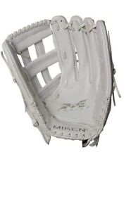 Pro140-ww-01 Miken Pro Series Fielding Glove 14 Inch White Right Throw Worn On Left Hand Pro140-ww-01 Miken Pro Series Fielding Glove 14 Inch White Right Throw Worn On Left Hand