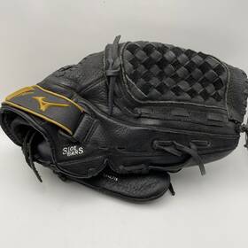 1209b Mizuno 041969262726 12 Inch Gpl Rht Fastpitch Softball Glove Leather Right Hand Throw Black