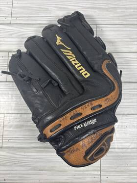 Gsp1255 Mizuno 041969459683 Supreme Series Softball Glove 12.5 Inch Left Hand Black Leather Rht