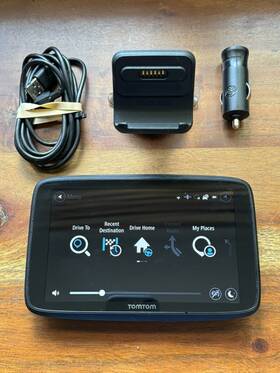 4pn60 Mizuno 041983270523 Tomtom 6 Inch Gps Great Condition Pre-owned