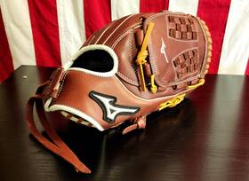 1250sf2dbr Mizuno 12.5ftft Mvp Select Series Fastpitch Glove 2021 Womens Brown