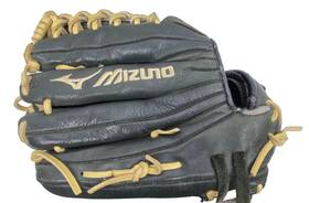 1275t1 Mizuno Franchise Gfn Outfield Baseball Glove 12.75 Inch Black Tan Rht