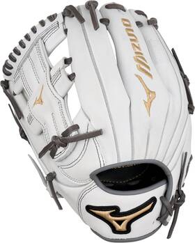 313065.f091.11.1150 Mizuno Gmvp1150pf4w 11.5 Inch White-grey Left Hand Throw