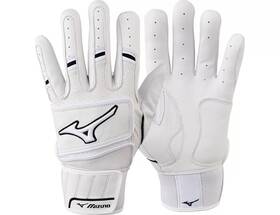 330440.0000.15 Mizuno Unisex Pro Select Batting Glove Adult White Xxl