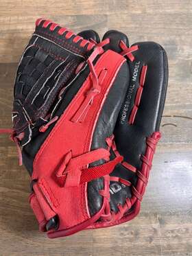 Gsh-1200s1rd Mizuno 889961010057 Shadow 12 Inch Softball Glove Right Hand Throw Black Red