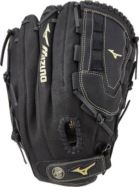 Mizuno 889961231445 Nwt Premier Adult 12.5 Inch Slow Pitch Utility Glove Black Right Hand Throw