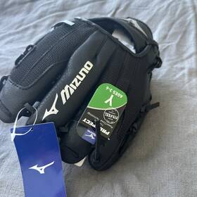 900y3 Mizuno Youth Black Prospect 9 Inch Glove Gpp Right-handed Throwing Ages 3-6