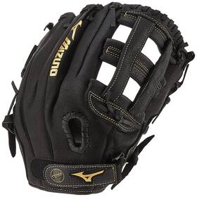 Mizuno B07dlrgwbm Unisex Adult 12 Premier Series Slowpitch Softball Glove Black/gold H