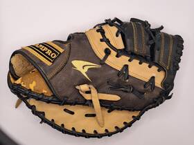 Cxp680 Mizuno World Win Series Cxp68 First Base Mitt Left Hand Leather Closed Back Used