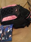Mizuno Fast Pitch Ball Glove L H Throw Finch Prospect Black Pink Leather Nwt 041969371879