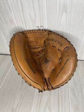 Gca-6 Mizuno World Win Catchers Mitt Max Flex Glove Professional Model Japan