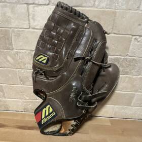 Gcp-1250f Mizuno 11 Inch Brown Leather Baseball Glove Max Flex Professional Tartan Web Mens