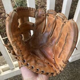 Gic-6 Mizuno Vintage Red Cup World Win Hardball Rh Thrower Baseball Glove Mitt