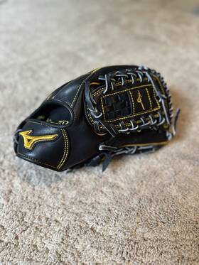 Gmp2bk-100dth Mizuno Pro 12 Inch Blk Glove Rht