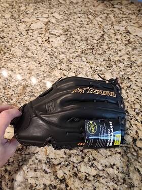 Gmvp1250pf1fr Mizuno Gmvp-1250 12.5 Inch Softball Glove Wear Right Throw Left Free Ship