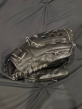 Mizuno Gpg-51 Boys 11.5 Inch Black Baseball Glove Prospect Series Rht