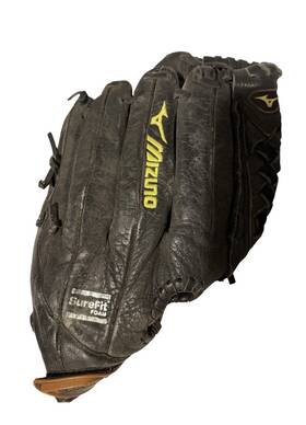 Gpl1256 Mizuno 12.5 Inch Black Leather Surefit Foam Baseball Softball Glove Gpl1256 Mizuno 12.5 Inch Black Leather Surefit Foam Baseball Softball Glove