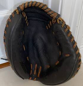 Gxc54rg Mizuno Gxc54 Mvp Catcher S Mitt Black Baseball Right Hand Throw