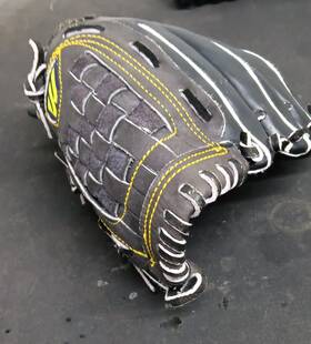 Mizuno Gz2107 Mz107 Youth Baseball Glove Pro Model 10 Inch Rt Handed Black Leather