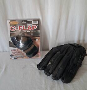 1-c-flap Mizuno/markwort Baseball Lot Mmx-123p 12 Inch Tartanweb Glove Rht And New Markwortc-flap Lhb