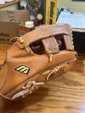 Mm5040 Mizuno Baseball Glove Leather Rht Max Flex Professional Model