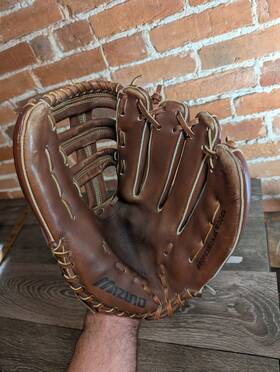 Mm5066 Mizuno Max Flex Steerhide Leather Professional Model Rht Baseball Glove