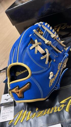 Mp2505x4700591274110 Mizuno Pro Baseball Hard Glove Haga Japan Infield Custom Order Made In