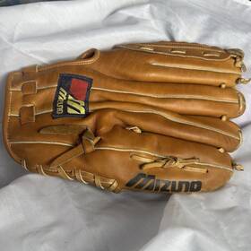 Mt3600 Mizuno Mt 3600 Brown Leather Baseball Glove Left Hand Throw Pro Model