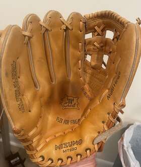 Mt-500 Mizuno Mts-3 Professional Model Baseball Glove Mitt Ez-pocket Lht