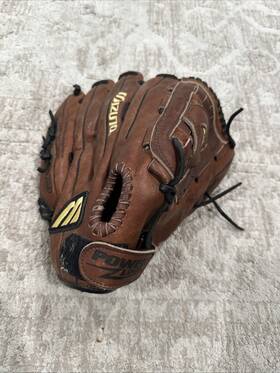 Mvs-1250 Mizuno Leather Softball Baseball Fast Pitch Glove Mitt Mvs 1250 - Rht Brown