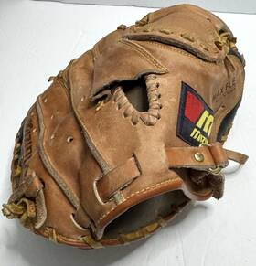 Mz-c15 Mizuno Vintage Catchers Mitt Professional Model Flex Fit Glove Mz-c15 Mizuno Vintage Catchers Mitt Professional Model Flex Fit Glove