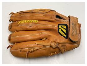 Mz120 Mizuno 13 Inch Softball Glove Leather Rht Tartan Web