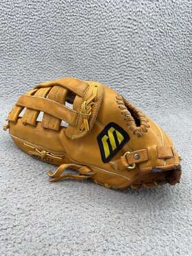 Mz1355 Mizuno Leather Softball Glove 13.5 Inch Super Max Flex Palm Rht