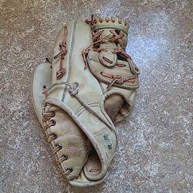 Ww7010 Mizuno Rare Vhtf Vtg World Win Pro Model Lht Infielders Baseball Glove