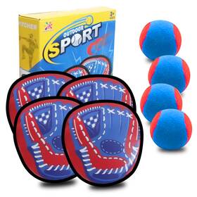 Mbxsbtg000001 Mr Bryant Xu Super Toss And Catch Game Ball Set Beginner Baseball Training Glove Toy Paddle All Mbxsbtg000001 Mr Bryant Xu Super Toss And Catch Game Ball Set Beginner Baseball Training Glove Toy Paddle All