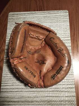 Sk-7016 National King 7016 Catchers Mitt Profesional Model Selected Steerhide 31 Inch