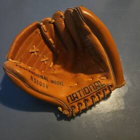 Nsg00v National Vintage Baseball Glove Leather/ Left Hand Right Throw Nsg00v National Vintage Baseball Glove Leather/ Left Hand Right Throw