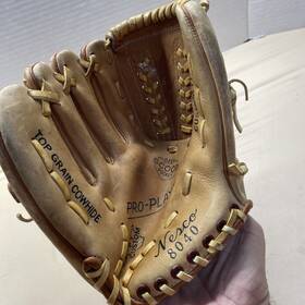 8040 Nesco Baseball Glove All-star Left-handed Thrower Scoop Mitt Vintage Usa 8040 Nesco Baseball Glove All-star Left-handed Thrower Scoop Mitt Vintage Usa