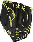A0500fp11 New Wilson A500 Game Soft Fp 12inch Fast Pitch Softball Glove Black Green Lht