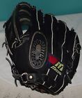 Mz33-lqqk Nice Glove 11.5 Mizuno Used Leather " Nylon Baseball Mz33-lqqk Nice Glove 11.5 Mizuno Used Leather " Nylon Baseball