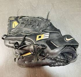 36643ng Nike Diamond Elite Edge Baseball Mitt 13.5 Right Handed Black Tan 2 Tone