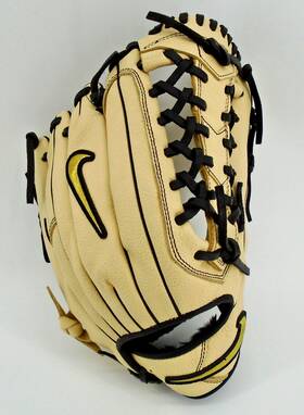 Nike 887791389718 Alpha Edge Fielders Glove Trap 12 Inch Adult Rht Pale Vanilla/black Nike 887791389718 Alpha Edge Fielders Glove Trap 12 Inch Adult Rht Pale Vanilla/black