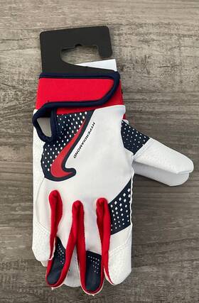 Nike 887791399069 Hyperdiamond 2.0 Youth Unisex Softball Batting Gloves Large New