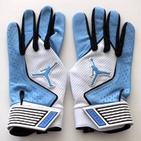 Nike 887791426222 Jordan Fly Elite Batting Gloves Mens Large University Blue/white Nike 887791426222 Jordan Fly Elite Batting Gloves Mens Large University Blue/white